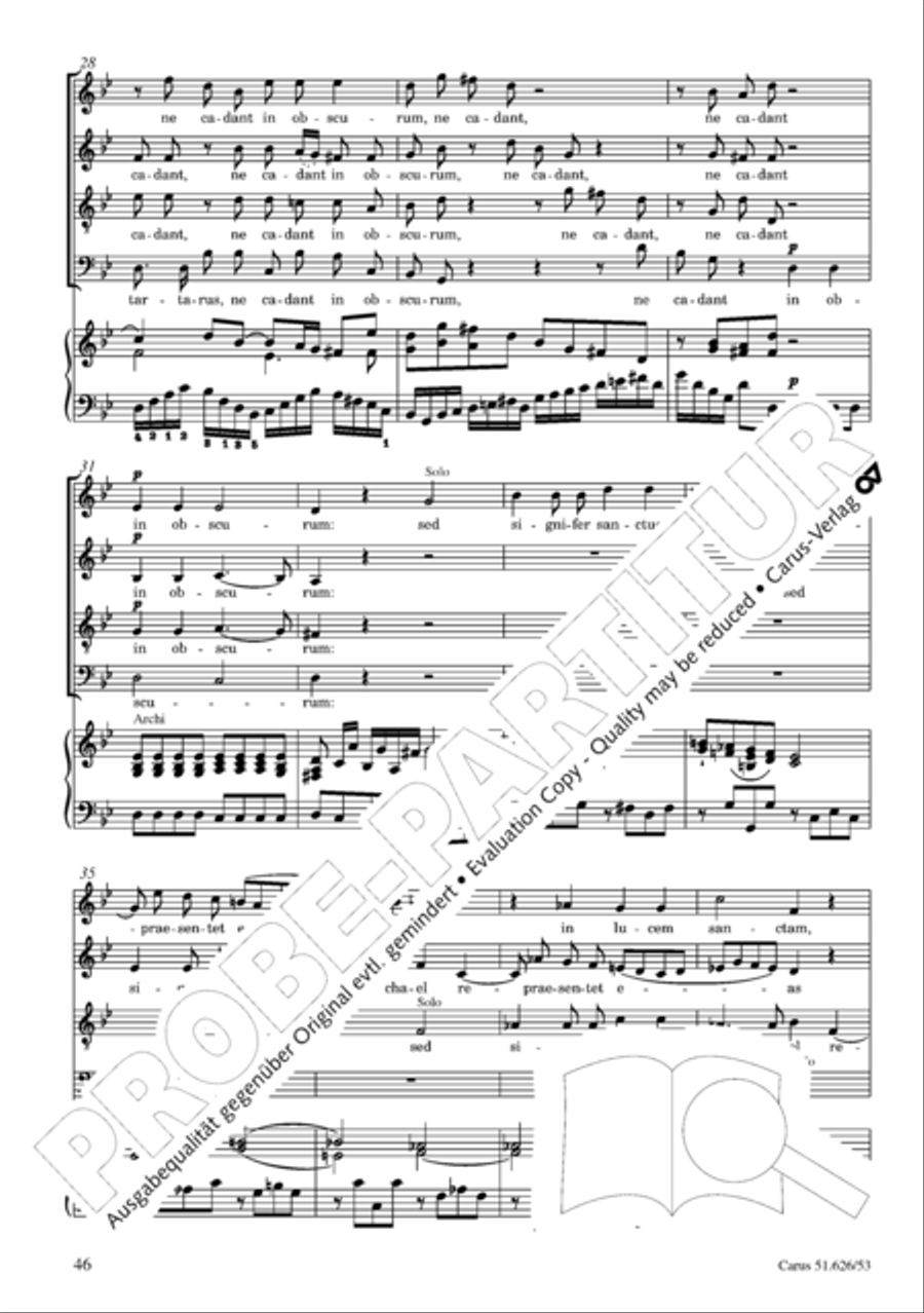 Requiem 4-Part scores gallery preview page 53