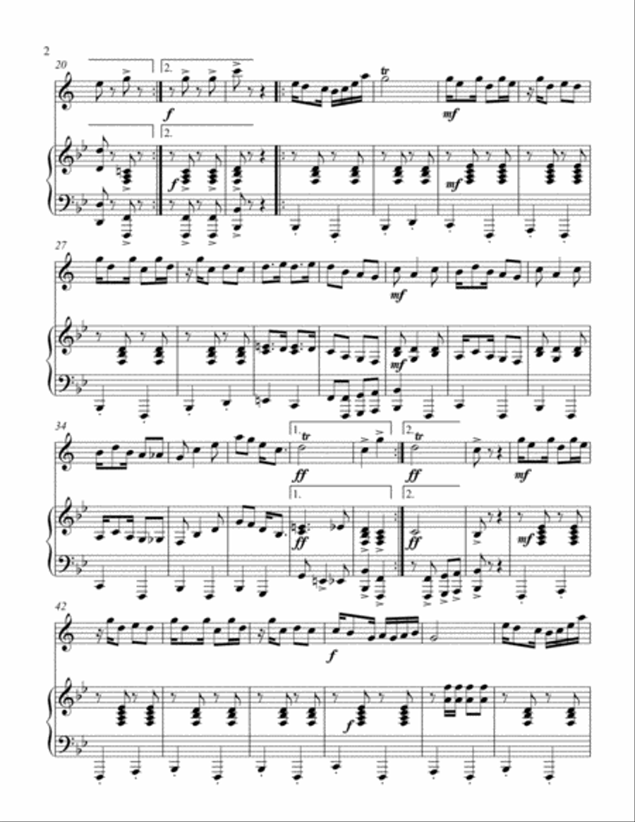 Blackville Society Blackville Society Clarinet Solo scores gallery preview page 2