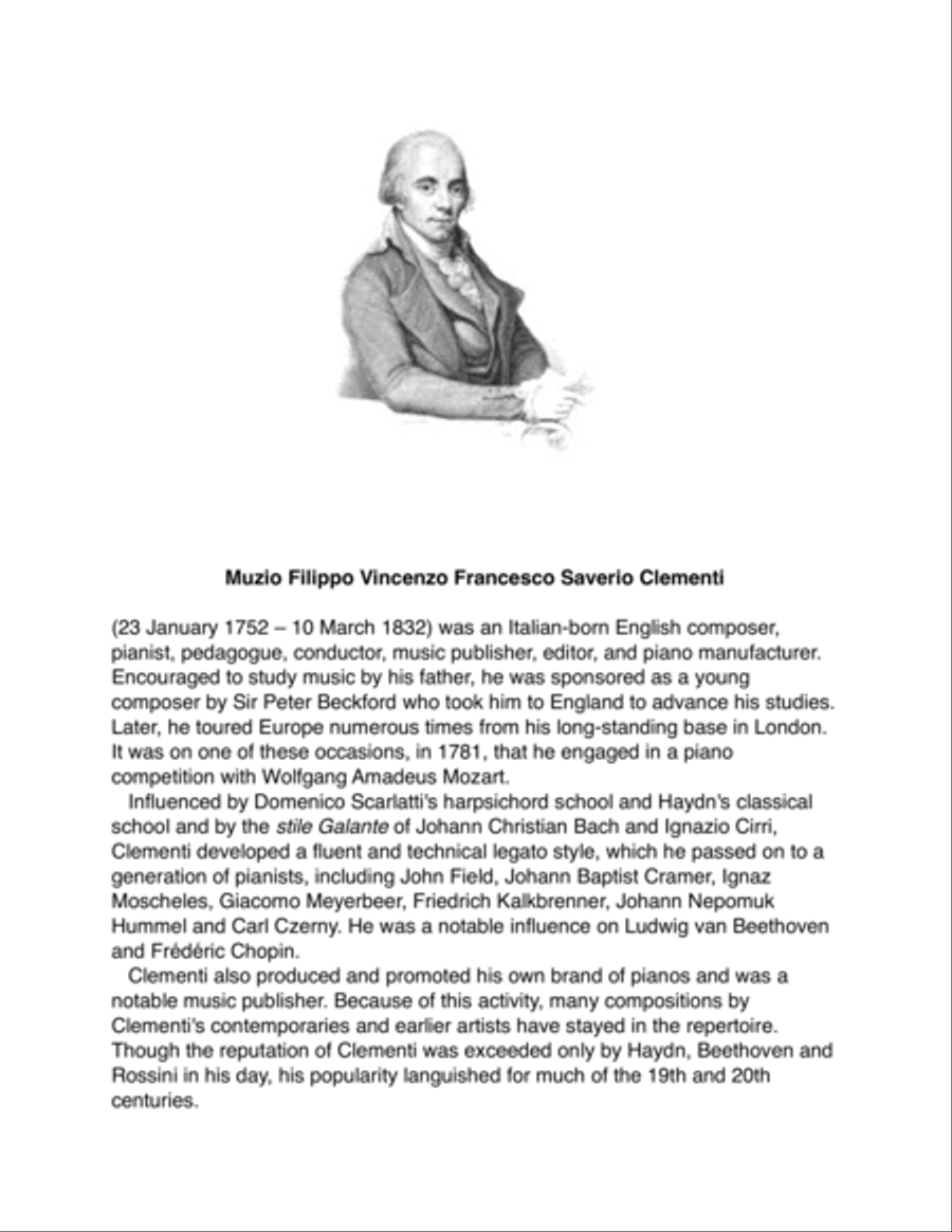 Piano Sonatina No.2 in G major, Op. 36 - Clementi - Piano Solo Piano Solo scores gallery preview page 4