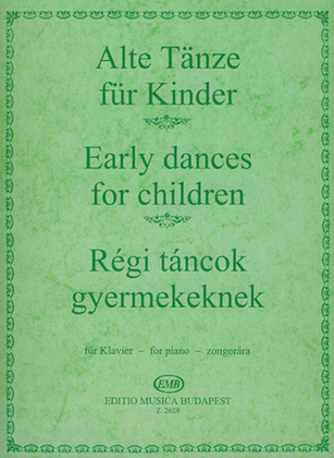 Old Dances For Children