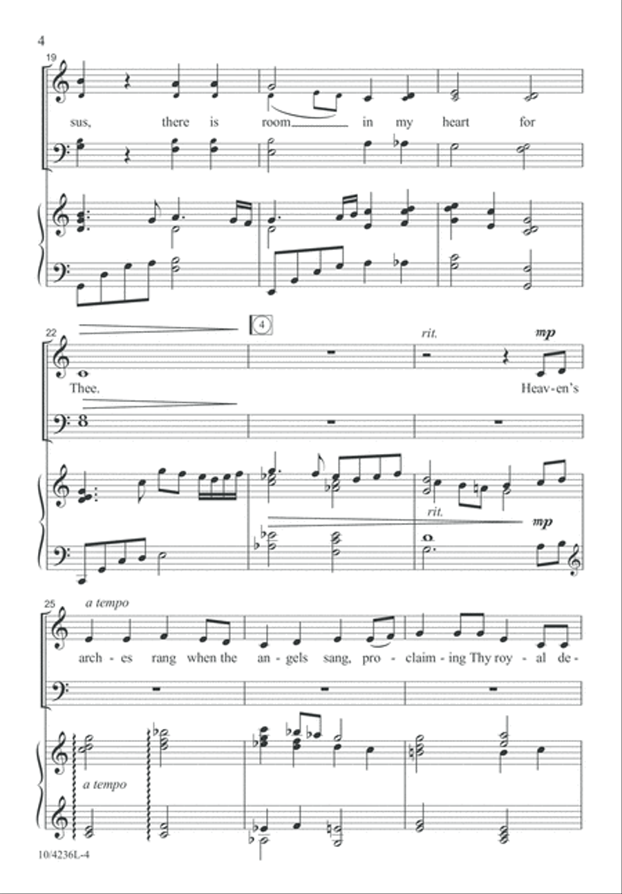 Come to My Heart 4-Part scores gallery preview page 4