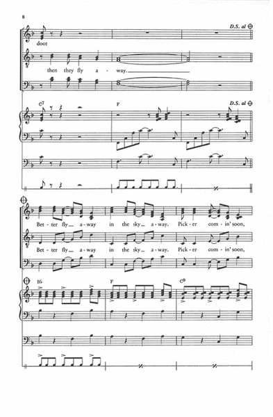 Yellow Bird (SATB - Vocal Score) image number null