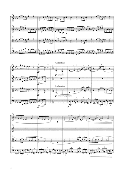 Overture from "L'Arlesienne Suite No. 1" for String Quartet image number null