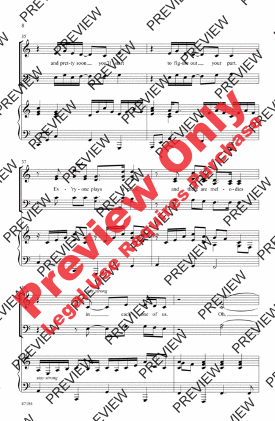 Glorious 3-Part scores gallery preview page 8