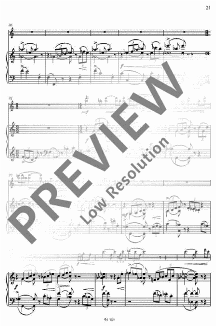Capriccio notturno Flute scores gallery preview page 18