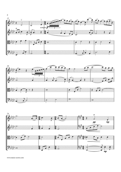 Shenandoah - String Quartet