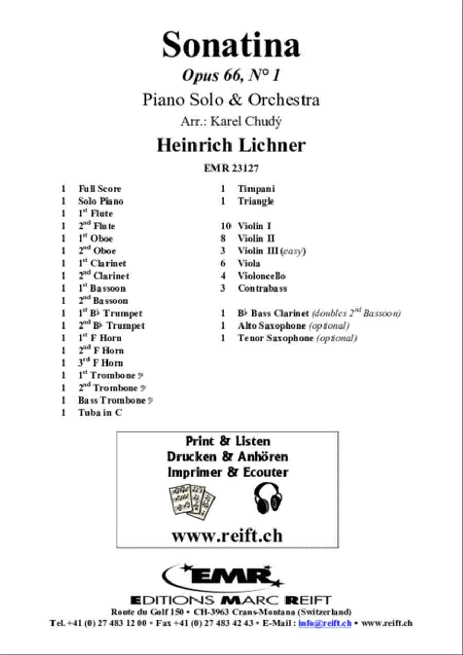 Sonatina Orchestra scores gallery preview page 2