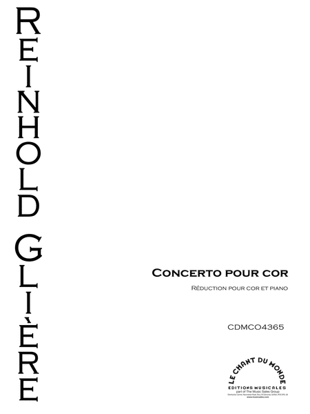 Concerto Pour Cor Op. 91