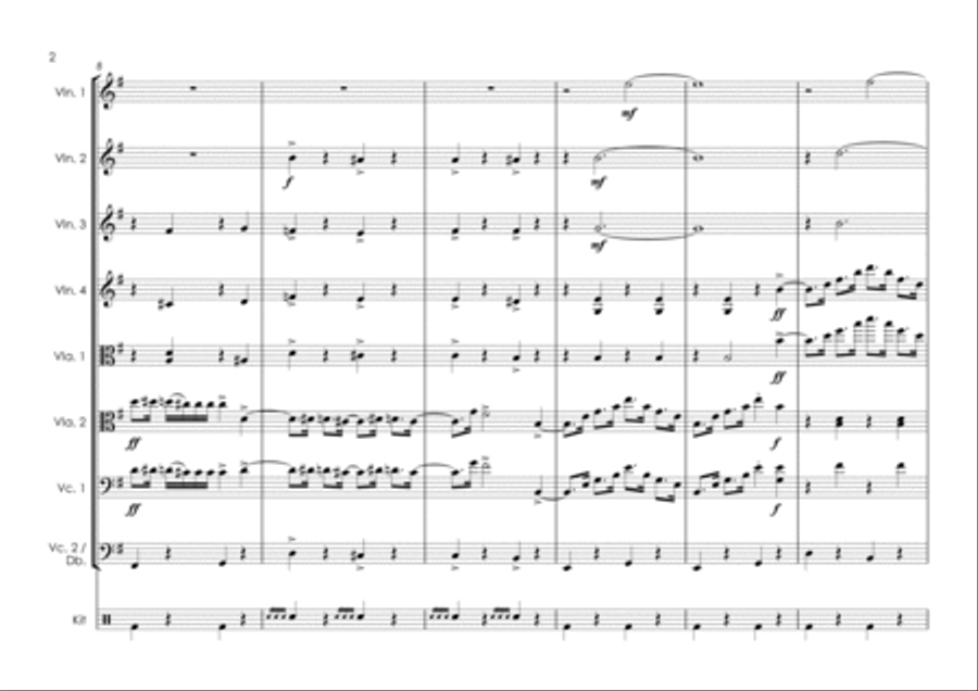 Dance Of The Knights Cello scores gallery preview page 4