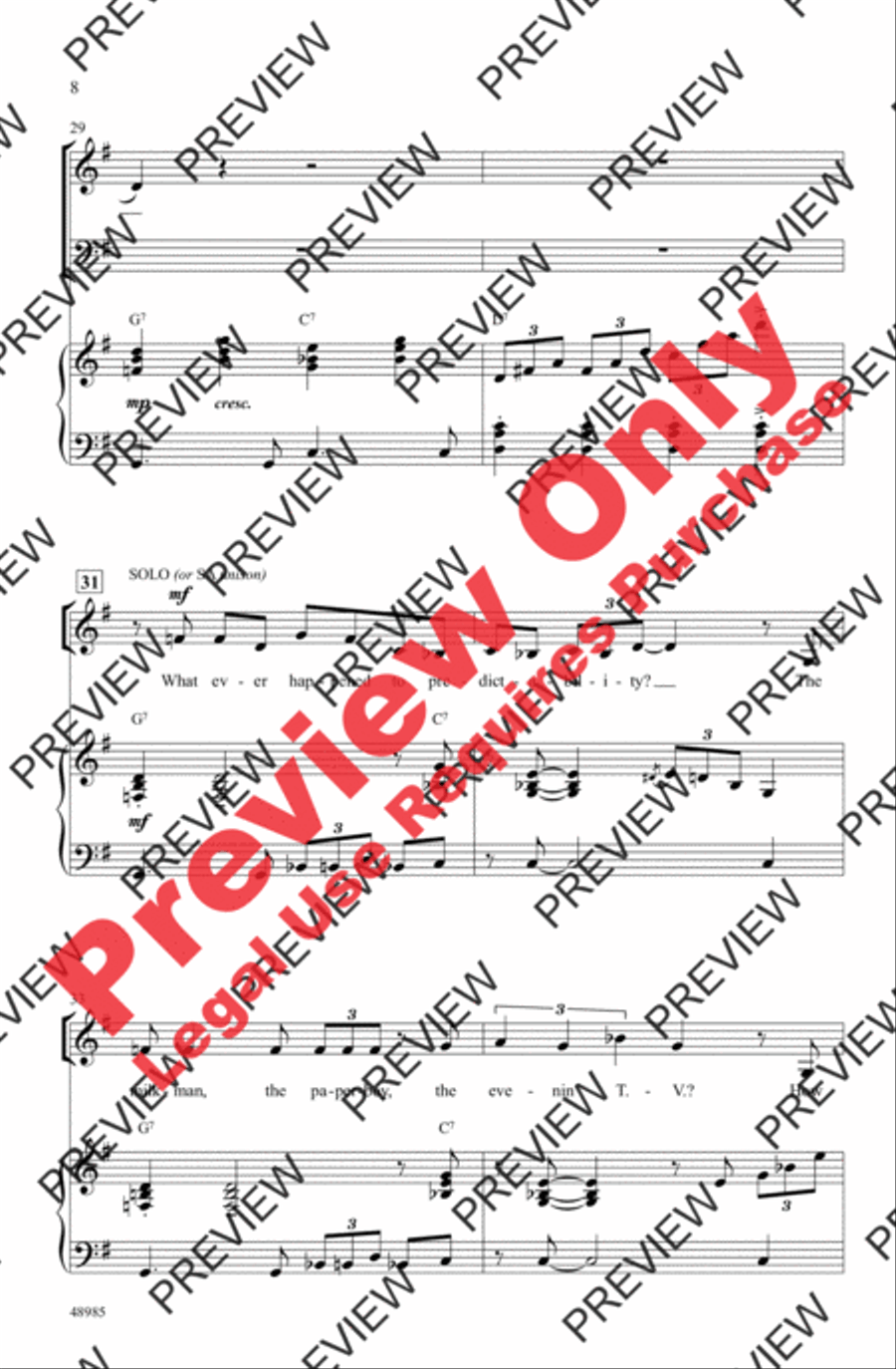 Streaming Sitcoms 3-Part scores gallery preview page 8