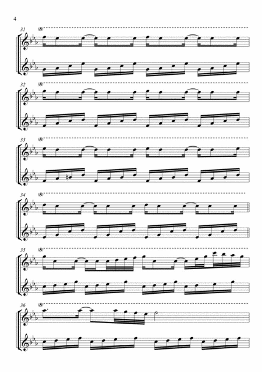 AUTUMN Piano Solo scores gallery preview page 4