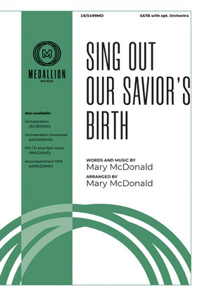 Book cover for Sing Out Our Savior's Birth