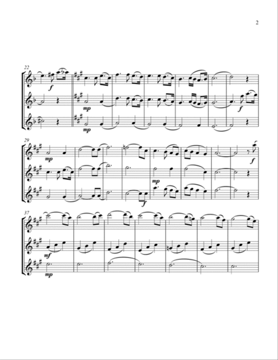 Un Giorno Per Noi Un Giorno Per Noi String Trio scores gallery preview page 3