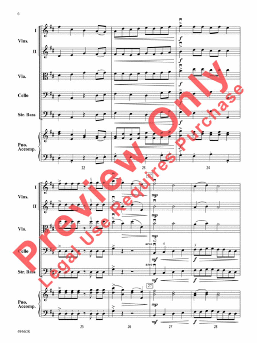 Resilience String Orchestra scores gallery preview page 7
