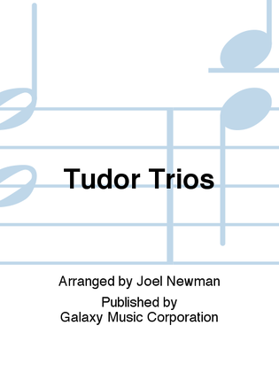 Book cover for Tudor Trios