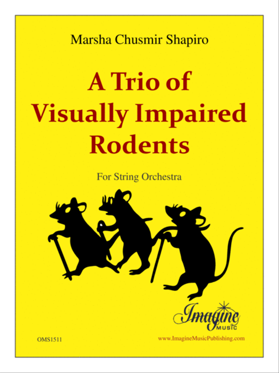 A Trio of Visually Impaired Rodents String Orchestra scores gallery preview page 1