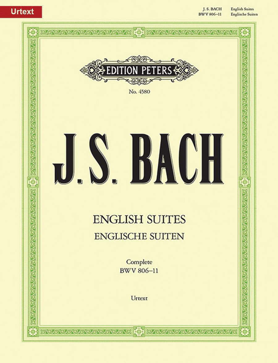 English Suites (complete) Piano Solo scores gallery preview page 1