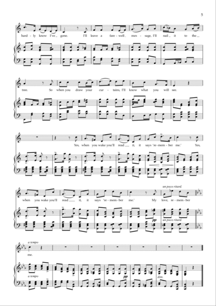 Schubert Winter Journey (Winterreise) translated J. Sams (medium voice) Medium Voice scores gallery preview page 6