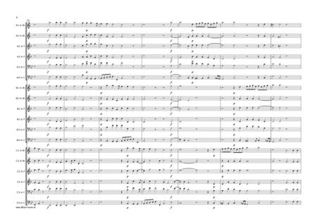 Canzon Septimi e Octavi Toni à 12 by Giovanni Gabrieli Baritone Horn TC - Digital Sheet Music