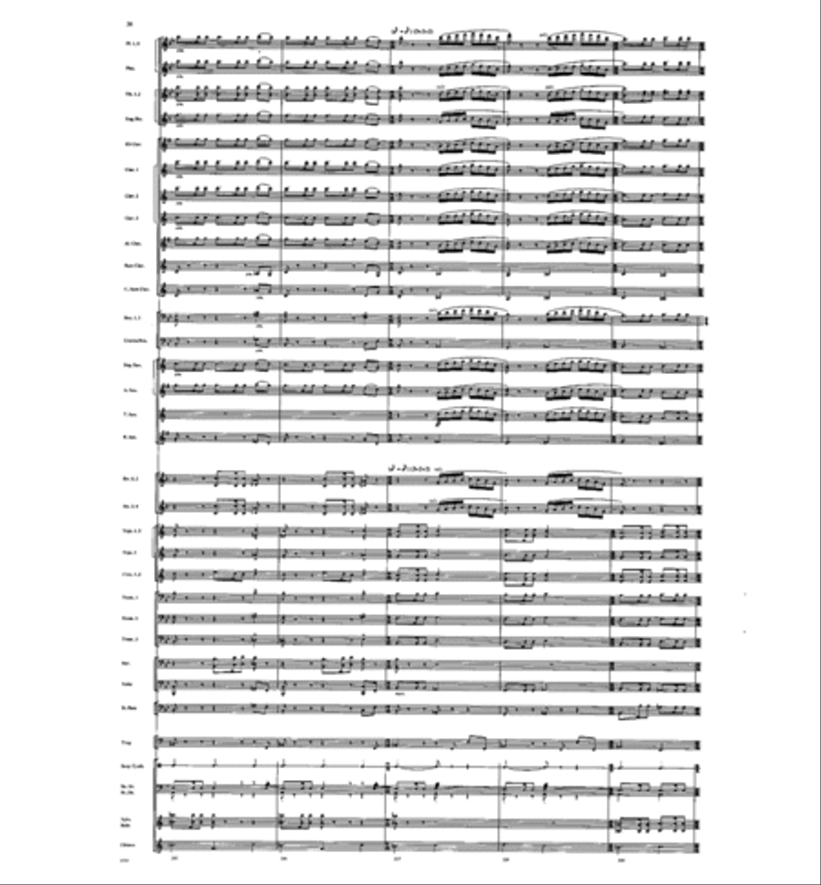 Millennium III Millennium III Concert Band scores gallery preview page 35