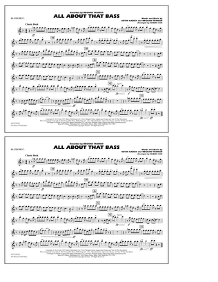 All About That Bass - Flute/Piccolo