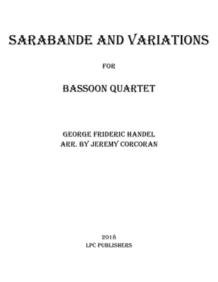 Sarabande and Variations for Bassoon Quartet