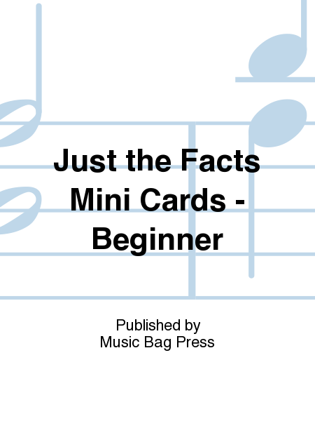 Just the Facts Mini Cards - Beginner