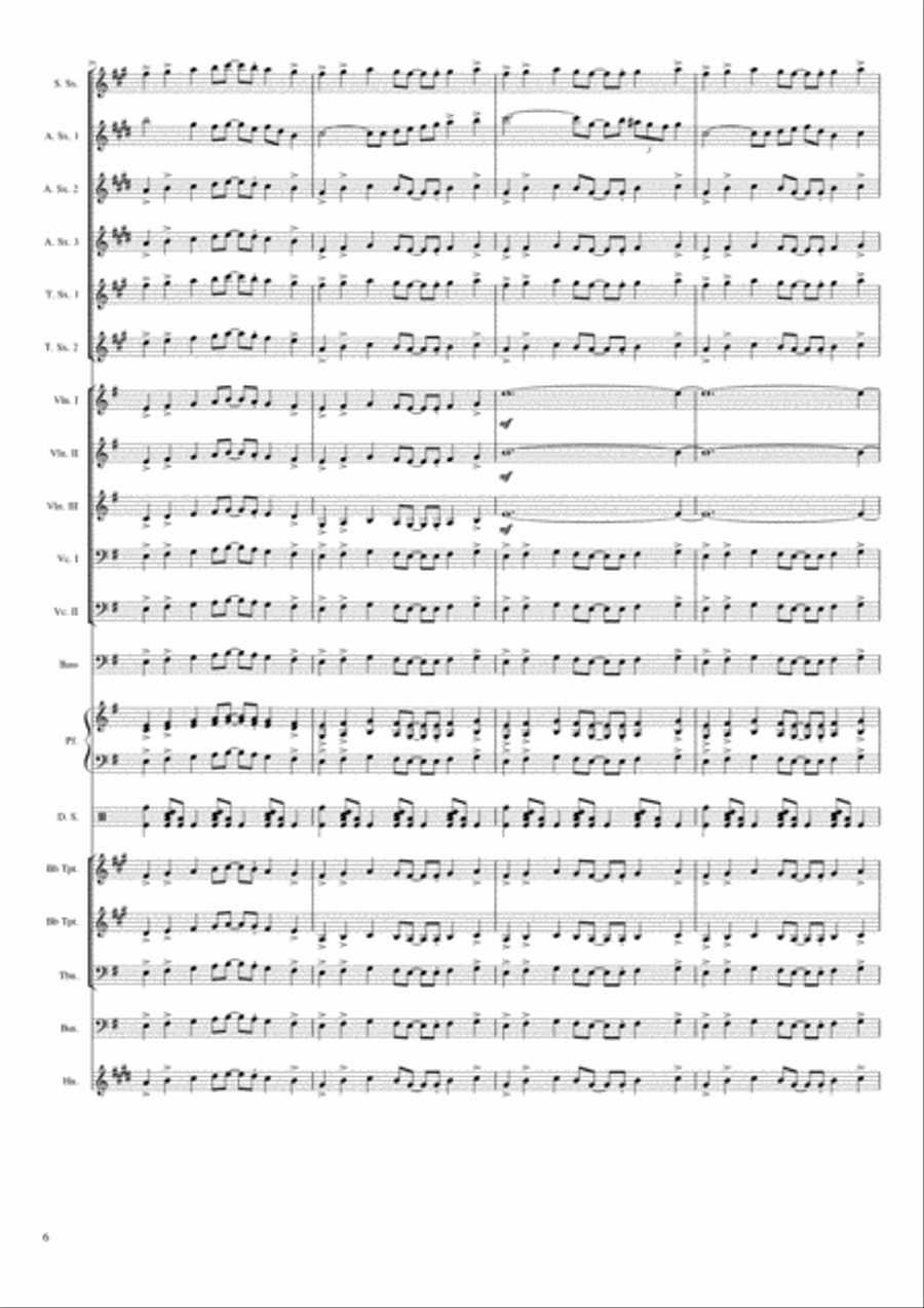 Music English Horn scores gallery preview page 6