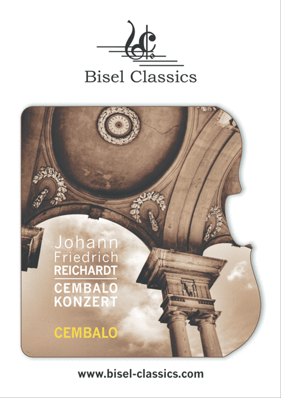 Cembalokonzert - Cembalo Part Harpsichord scores gallery preview page 1