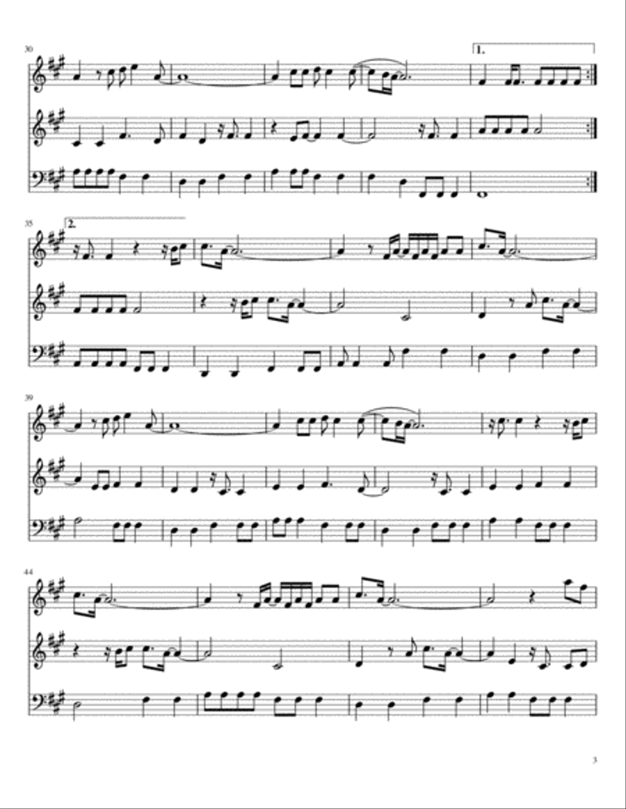Wonderwall String Trio scores gallery preview page 3