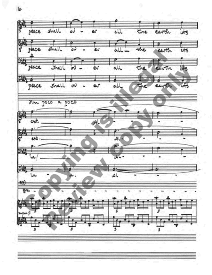 The Midnight Clear The Midnight Clear TTBB scores gallery preview page 36