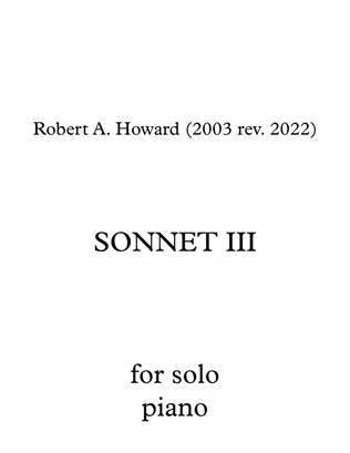 Sonnet III