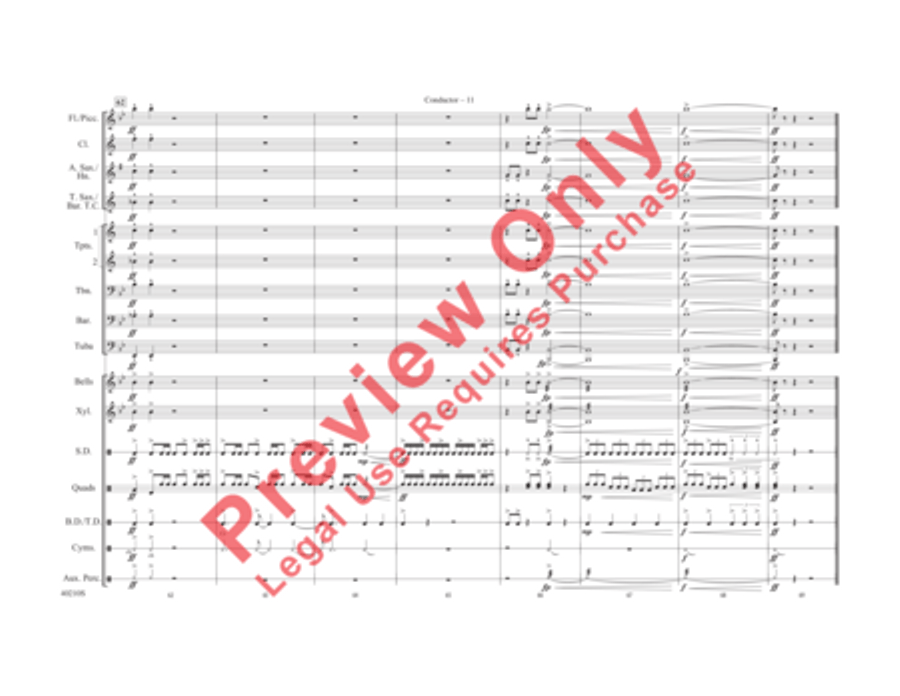 Make Me Smile Marching Band scores gallery preview page 12