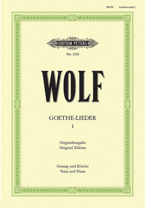 Book cover for Goethe-Lieder -- 51 Songs