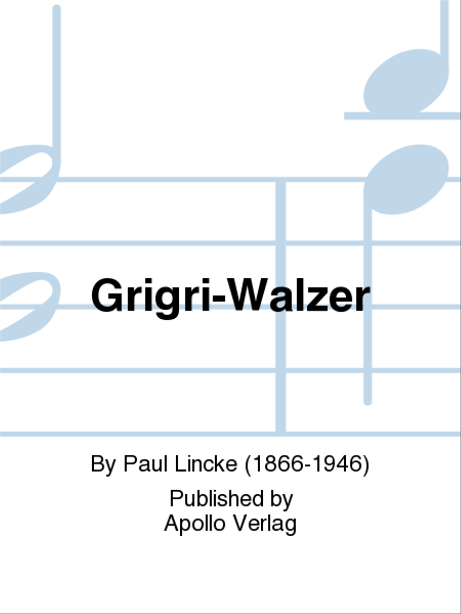 Grigri-Walzer Chamber Orchestra scores gallery preview page 1