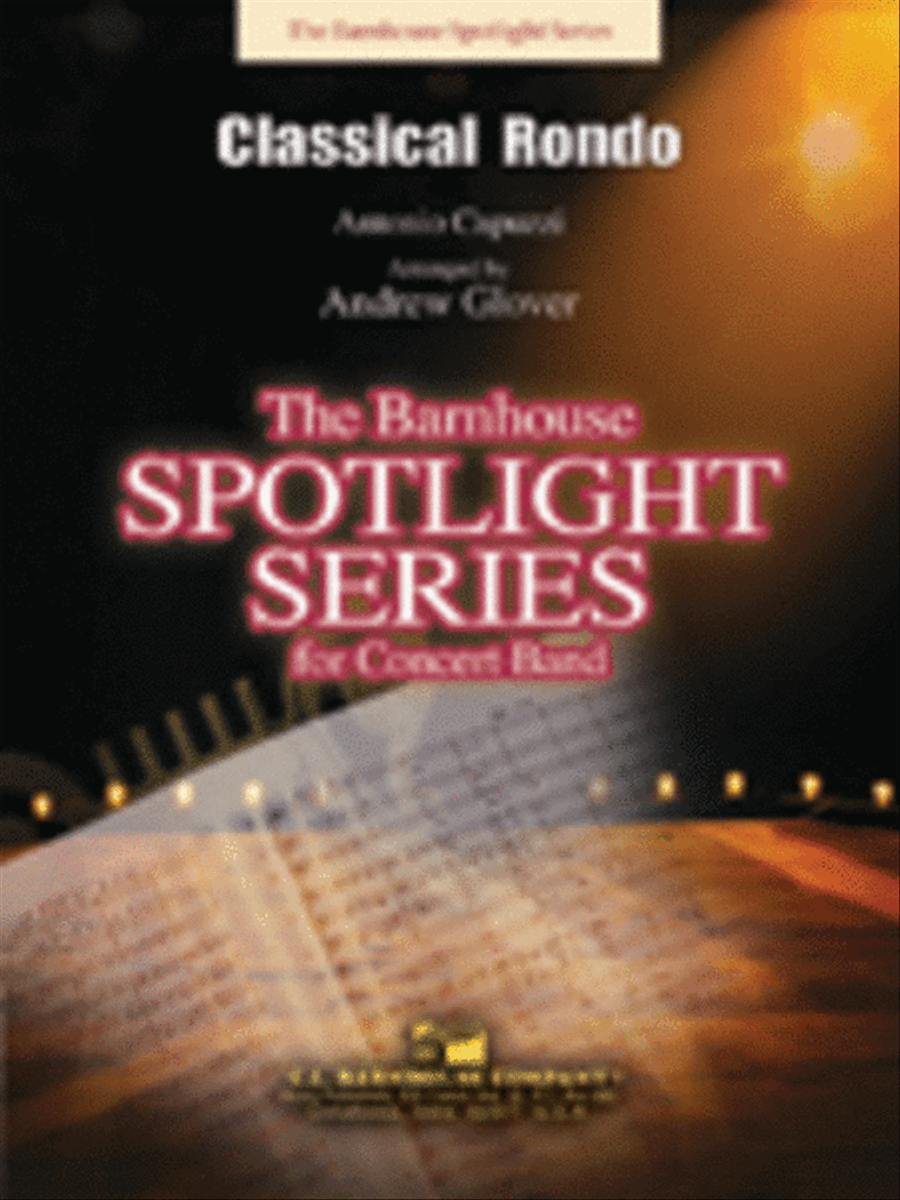 Classical Rondo Classical Rondo Concert Band scores gallery preview page 1