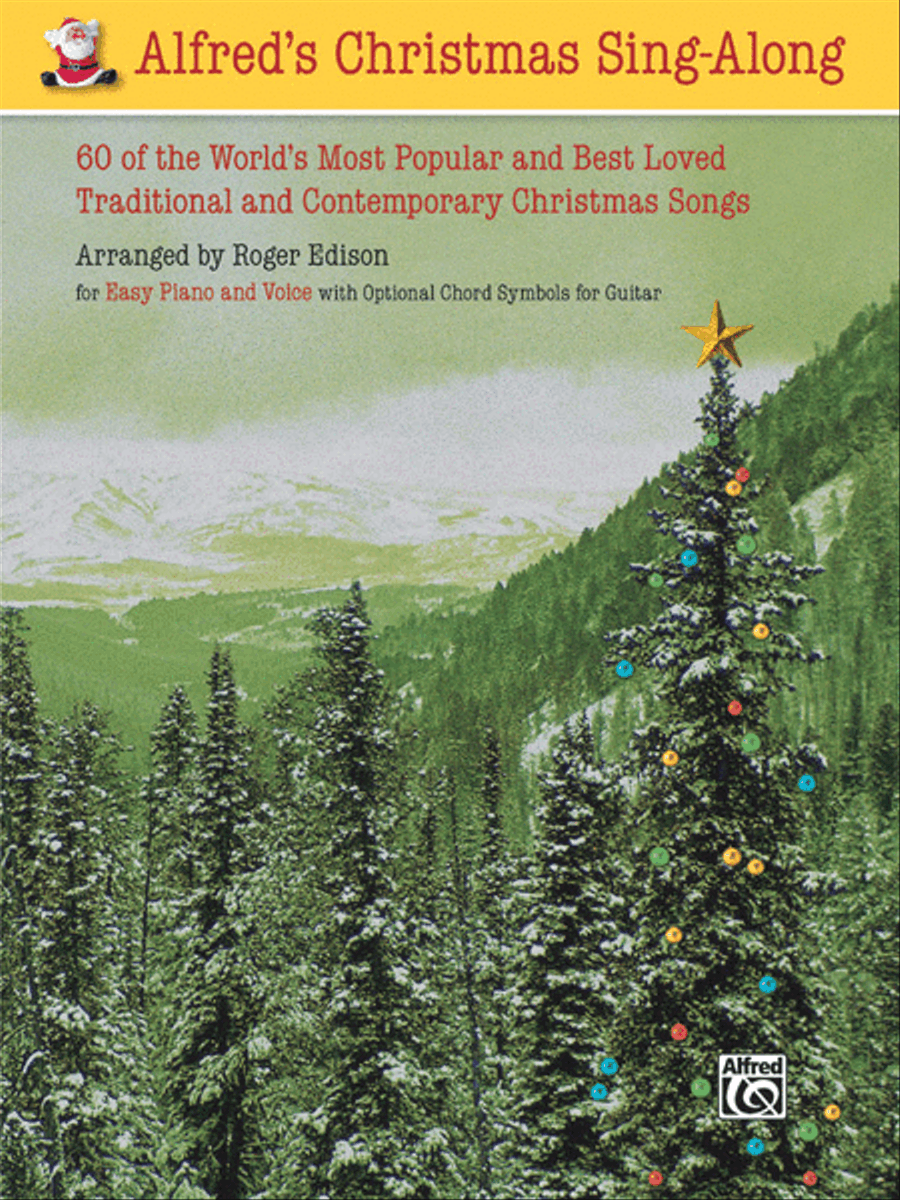 Alfred's Christmas Sing-Along Voice Solo scores gallery preview page 1