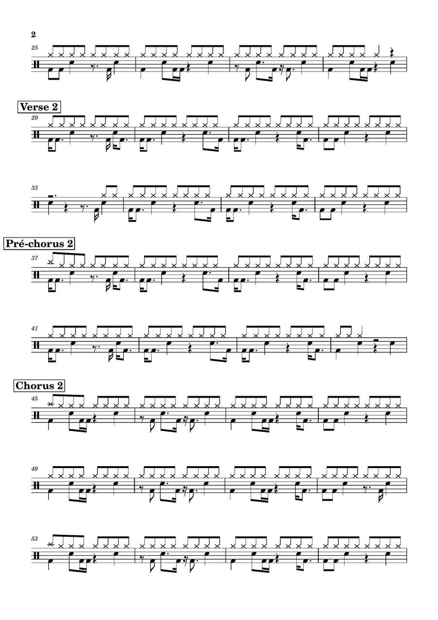 Security Drum Set scores gallery preview page 2