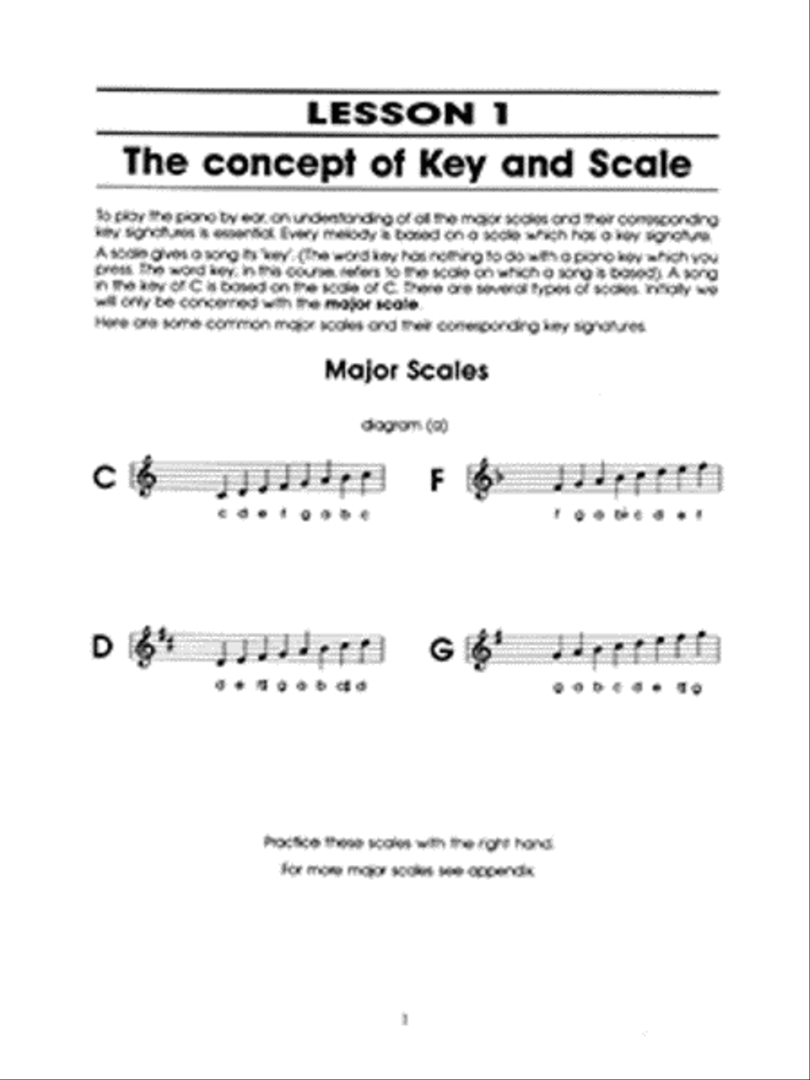 You Can Teach Yourself Piano by Ear Piano Method scores gallery preview page 2