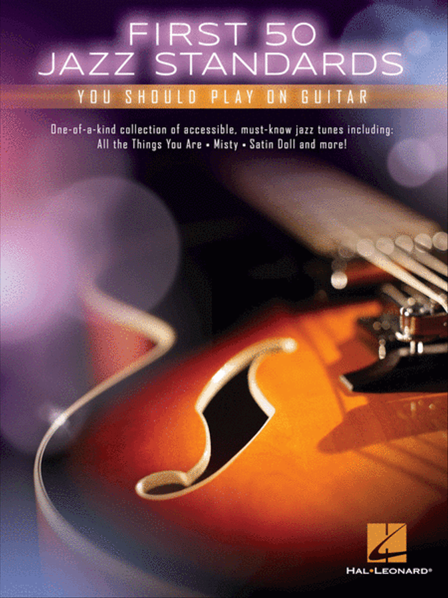First 50 Jazz Standards You Should Play on Guitar Electric Guitar scores gallery preview page 1
