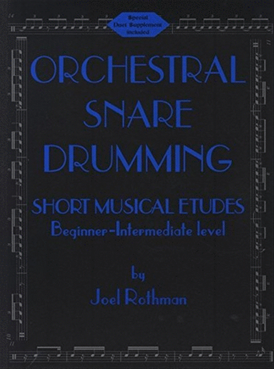 Orchestral Snare Drumming Snare Drum scores gallery preview page 1