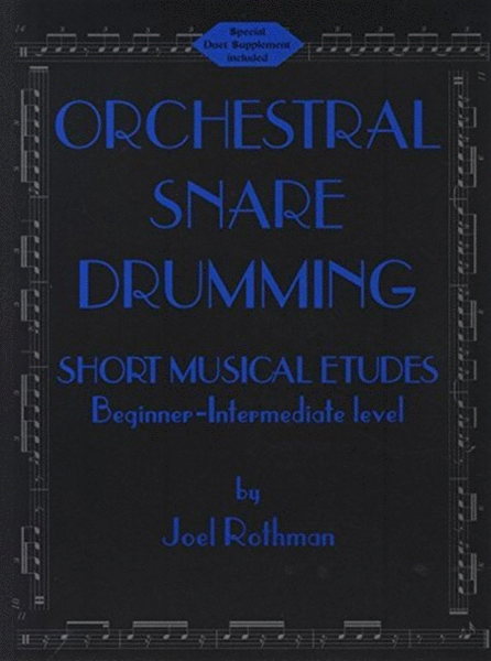 Orchestral Snare Drumming