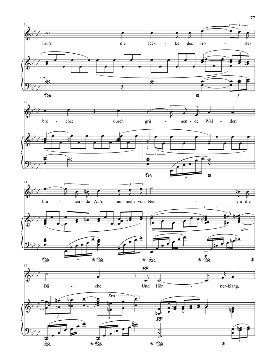 Mein Herz Ist Stumm (Low Voice) Low Voice scores gallery preview page 2