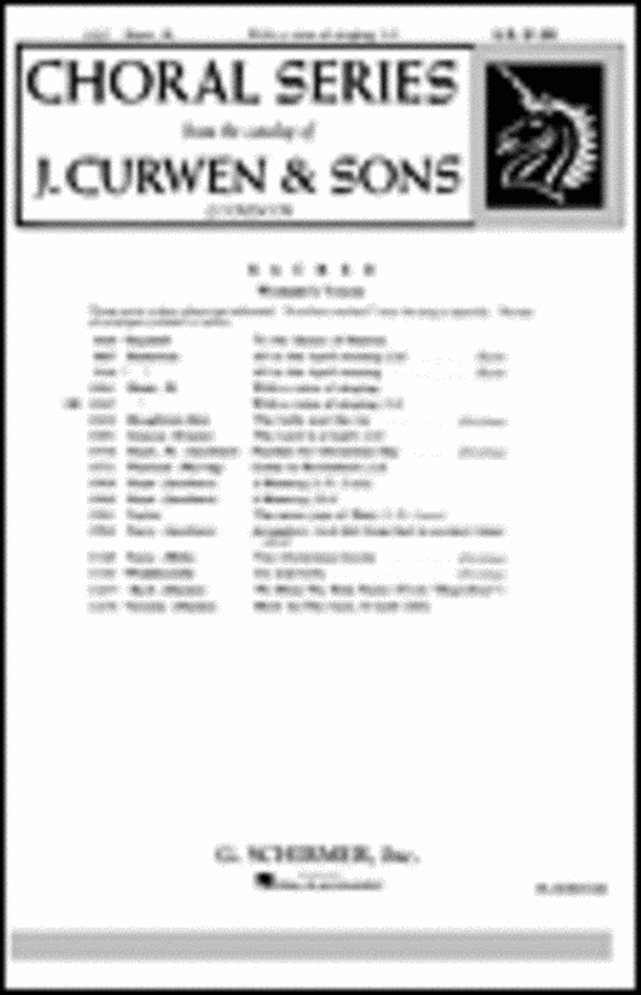 With A Voice Of Singing Organ SA scores gallery preview page 1