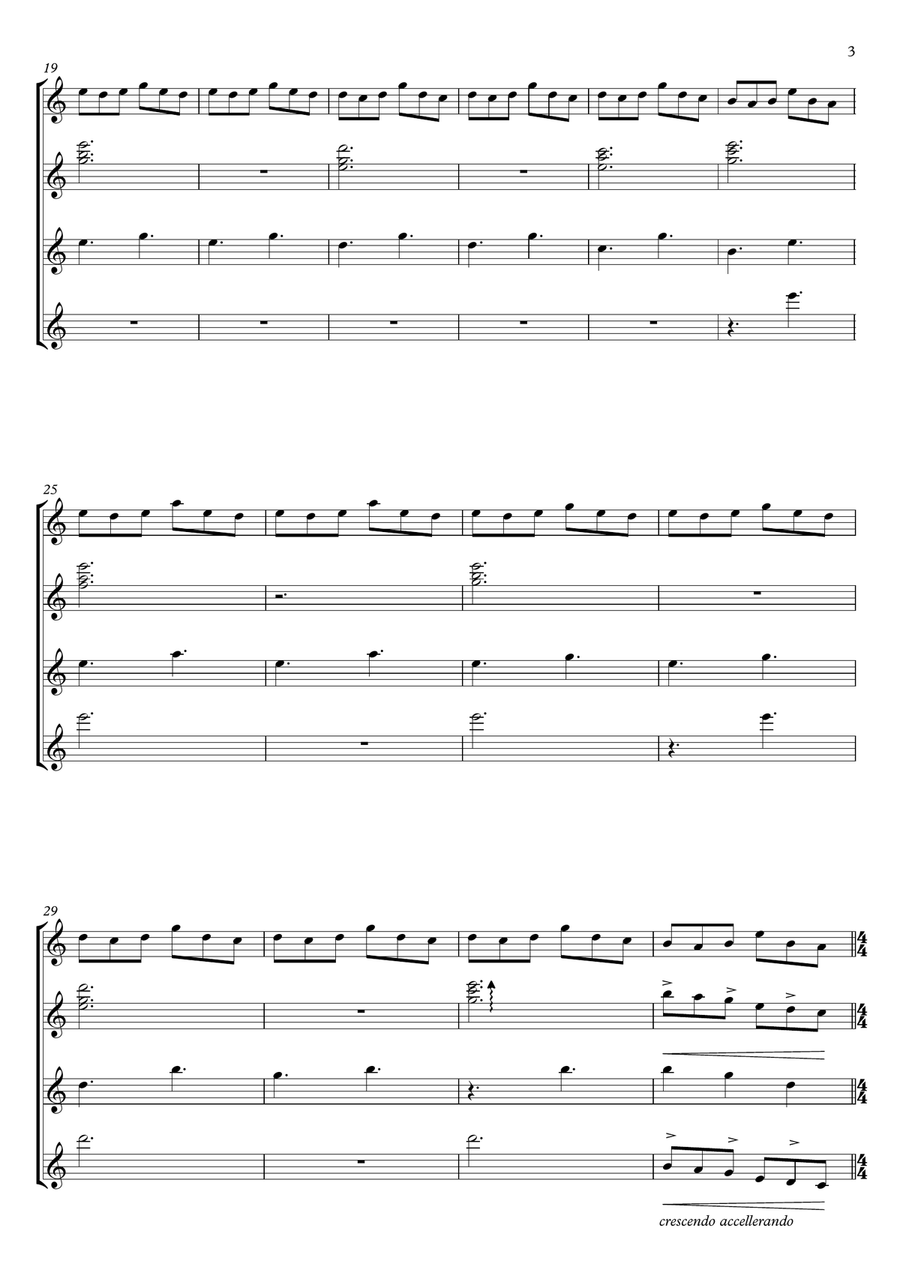 Forbidden Colours Guitar Solo scores gallery preview page 3