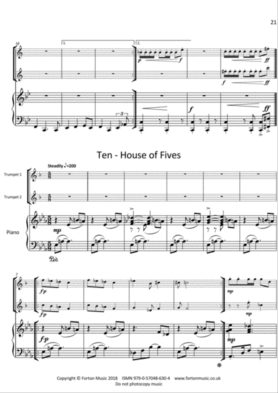 Big Bad Wolf Volume 2 Score and Part scores gallery preview page 5