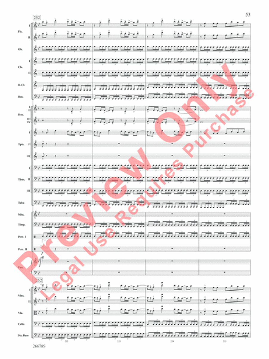 Suite from Video Games Live Full Orchestra scores gallery preview page 54
