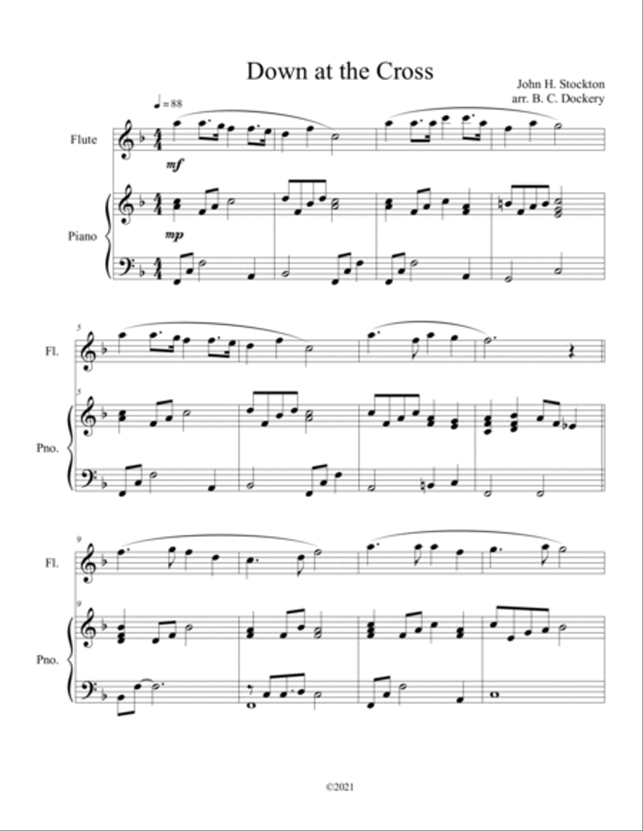 10 Easter Solos for Flute and Piano - Volume 2 Flute Solo scores gallery preview page 6