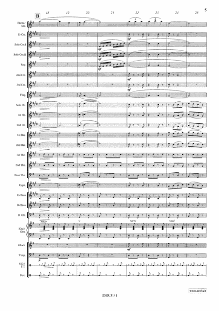 3 Sketches 3 Sketches Brass Band scores gallery preview page 6