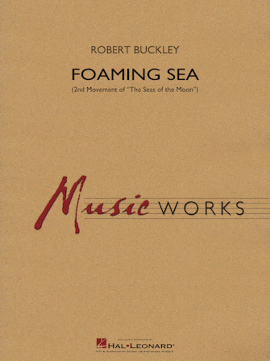 Foaming Sea Foaming Sea Concert Band scores gallery preview page 1